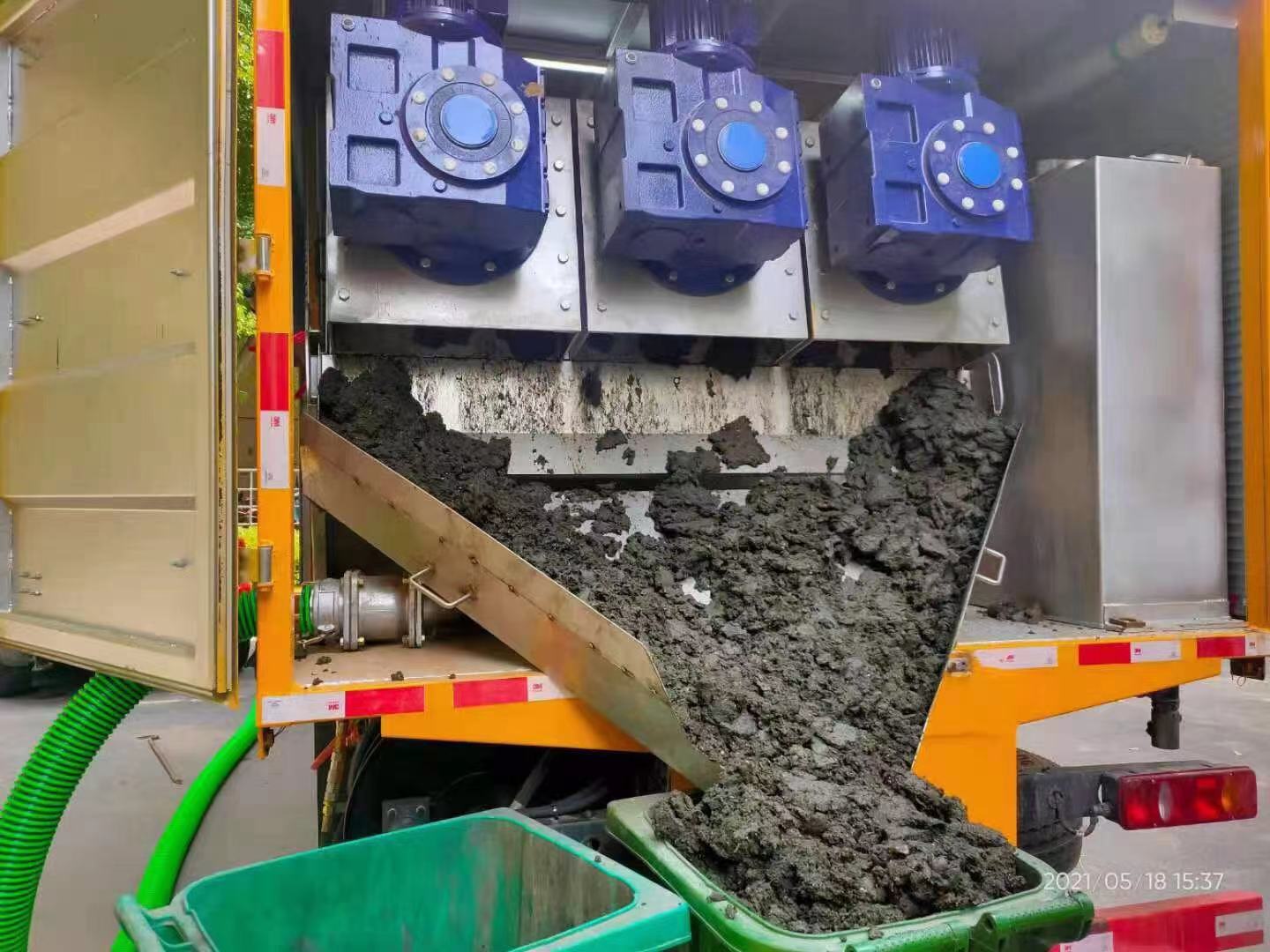 隆子化粪池清掏城市维护站-泥浆净化干湿分离处理